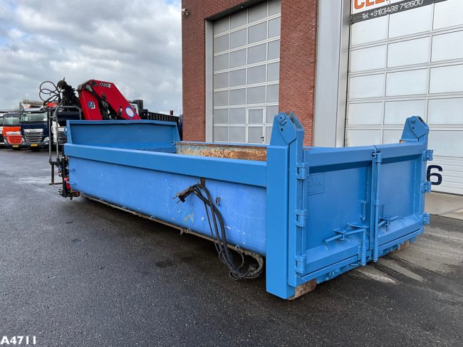Container 10m³  HMF 17 Tonmeter laadkraan (2)