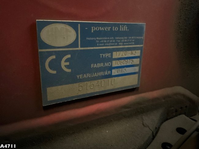 Container 10m³  HMF 17 Tonmeter laadkraan (12)