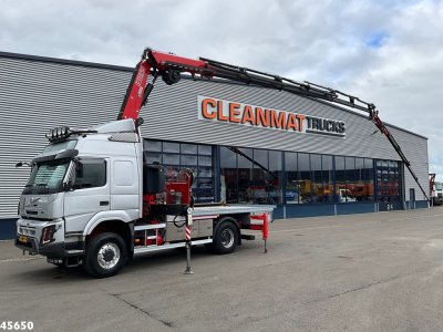 Volvo FMX 500 4x4 Fassi 31 Tonmeter laadkraan + Fly-Jib!
