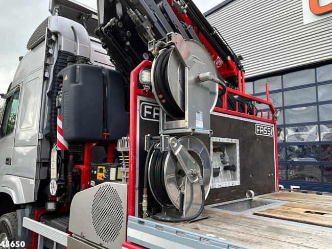 Volvo  FMX 500 4x4 Fassi 31 Tonmeter laadkraan + Fly-Jib + Jumbo 2-assige aanhangwagen (4)