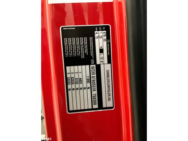 Mercedes-Benz  Atego 1225 Brandweer materiaalwagen Just 26.791 km! (38)