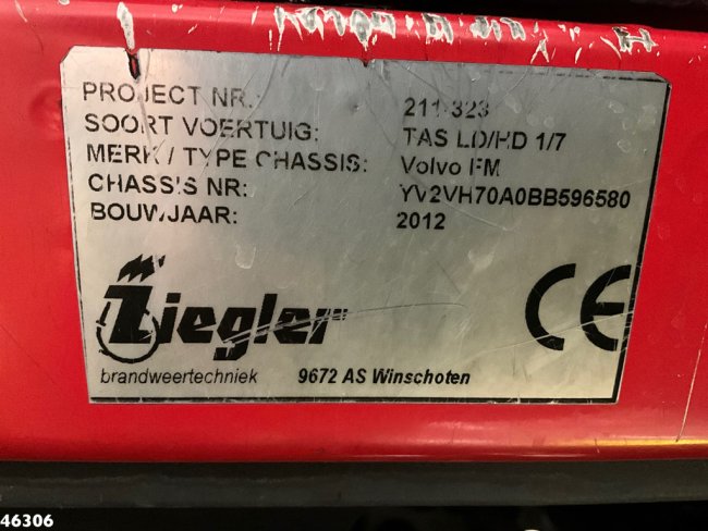 Volvo  FE 300 ZIEGLER brandweer / materiaalwagen Just 95.813 km! (47)