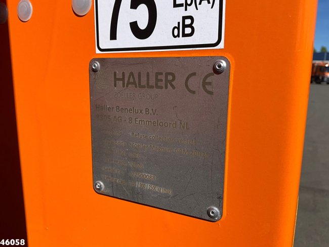 DAF  FAG XD 340 Euro 6 Geesink 20m³ Welvaarts weighing system (25)