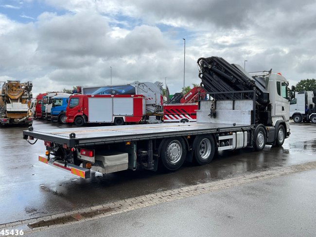 Scania  R490 8x2 Euro 6 Retarder HMF 85 Tonmeter laadkraan + Fly-jib (4)