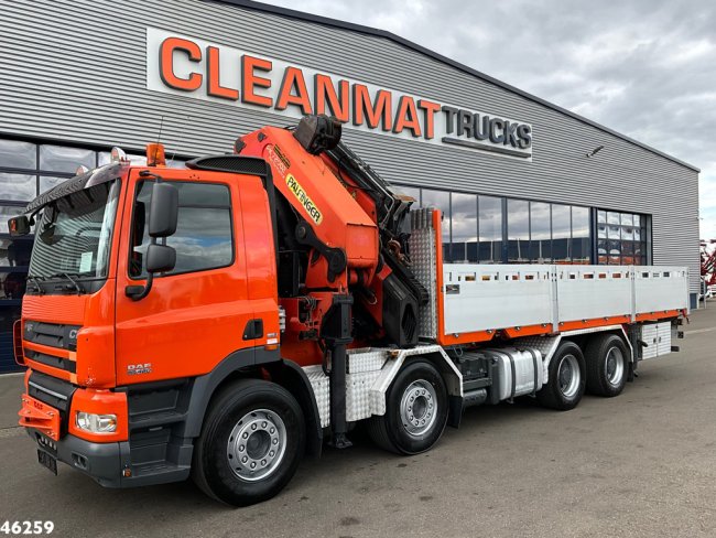 DAF  FAD 85 CF 460 8x4 Palfinger 72 Tonmeter laadkraan + Fly-Jib! (1)