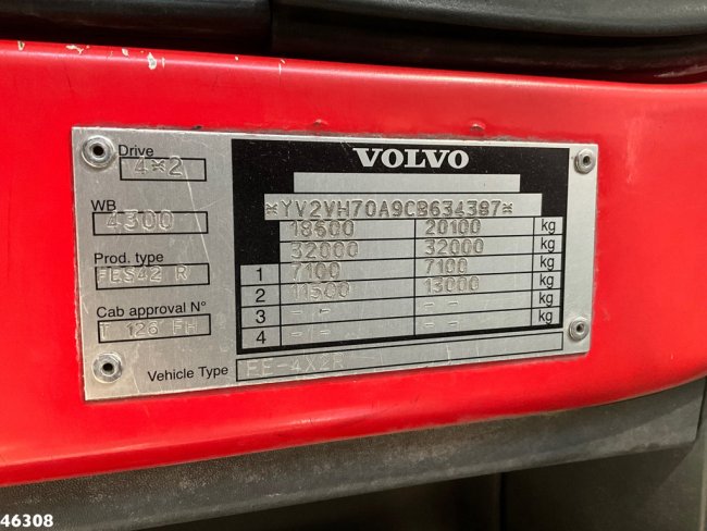Volvo  FE 300 ZIEGLER brandweer / materiaalwagen Just 82.569 km! (53)