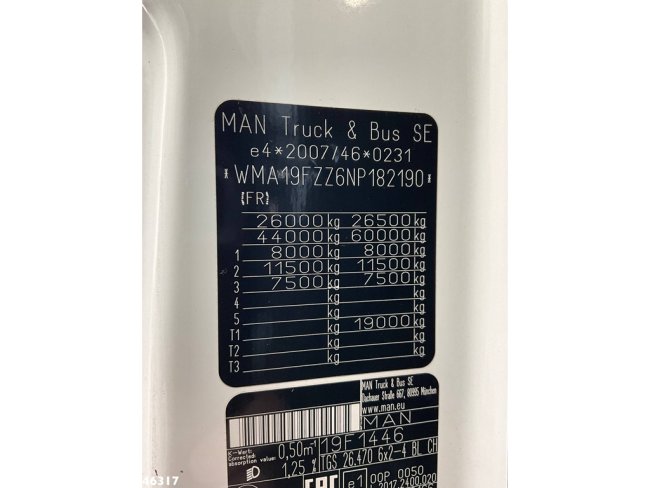 MAN  TGS 26.470 Euro 6 Retarder Hyvalift 20 Ton haakarmsysteem (21)