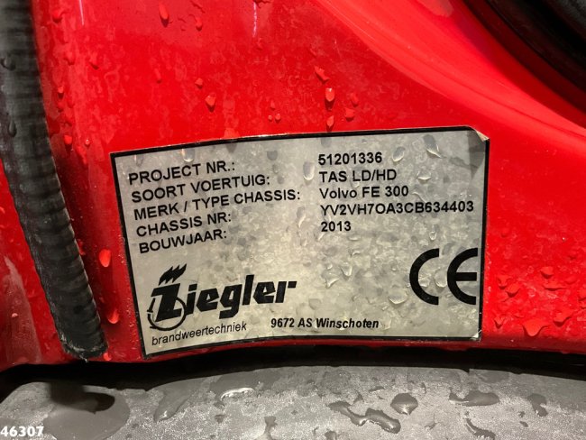 Volvo  FE 300 ZIEGLER brandweer / materiaalwagen Just 65.936 km! (47)
