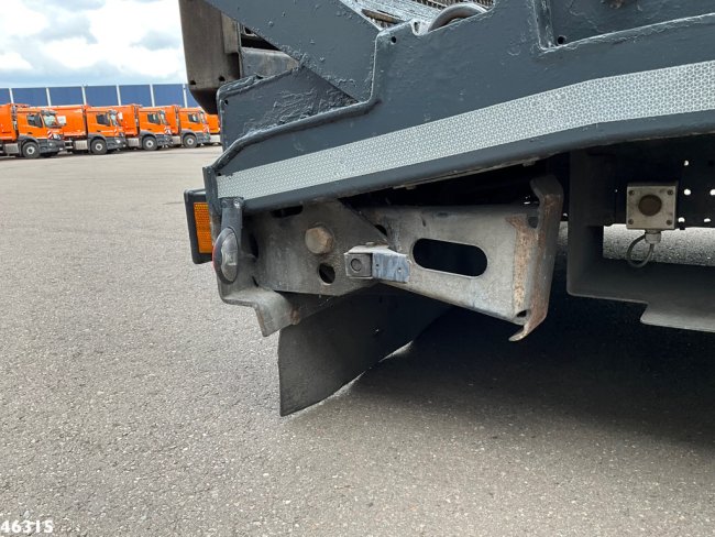 Muller  Mitteltal 3-assige dieplader met oprijrampen Machine / Heftruck transport (17)