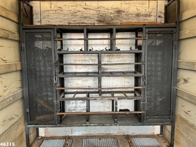 Muller  Mitteltal 3-assige dieplader met oprijrampen Machine / Heftruck transport (19)