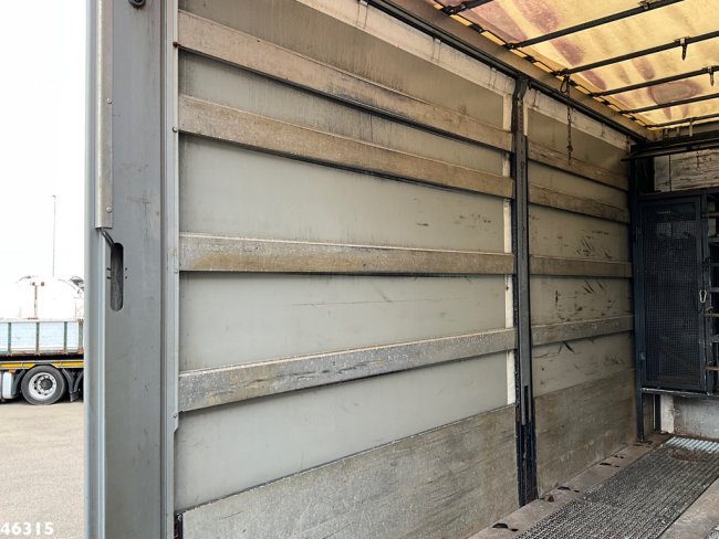 Muller  Mitteltal 3-assige dieplader met oprijrampen Machine / Heftruck transport (20)