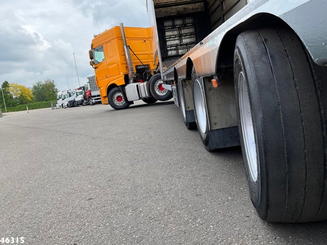 Muller  Mitteltal 3-assige dieplader met oprijrampen Machine / Heftruck transport (24)