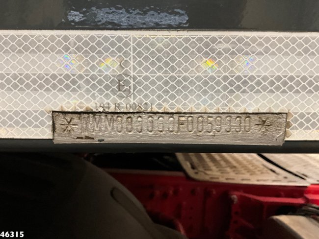 Muller  Mitteltal 3-assige dieplader met oprijrampen Machine / Heftruck transport (28)
