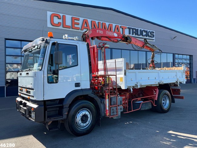 Iveco  Eurotech 190E24 Cursor Manual Full Steel Fassi 11 Tonmeter laadkraan Just 182.743 km! (5)
