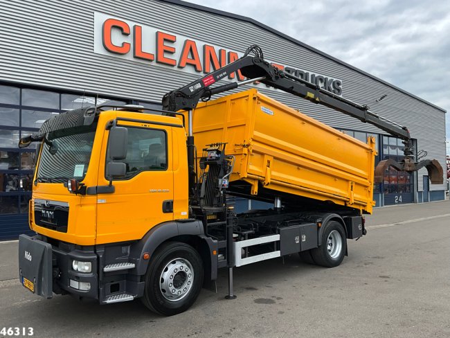 MAN  TGM 18.250 Hiab 10 Tonmeter laadkraan Just 212.694 km! (0)