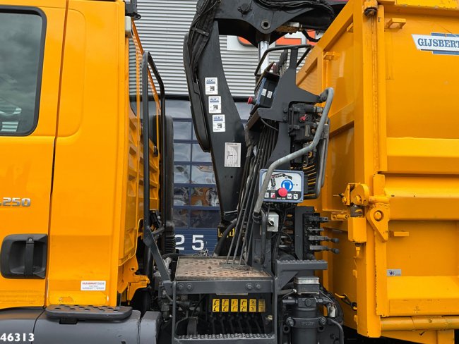 MAN  TGM 18.250 Hiab 10 Tonmeter laadkraan Just 212.694 km! (9)