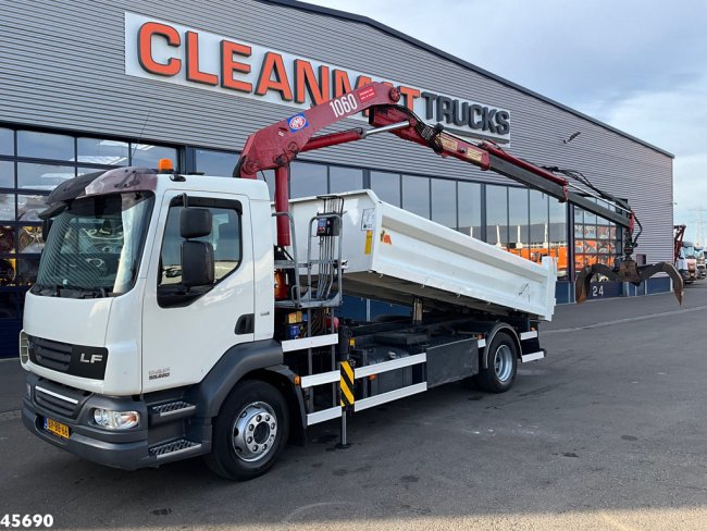 DAF  FA 55 LF 220 HMF 10 Tonmeter laadkraan Just 119.287 km! (0)
