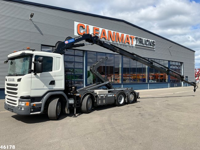 Scania  G 450 8x2 Euro 6 HMF 26 Tonmeter laadkraan (0)