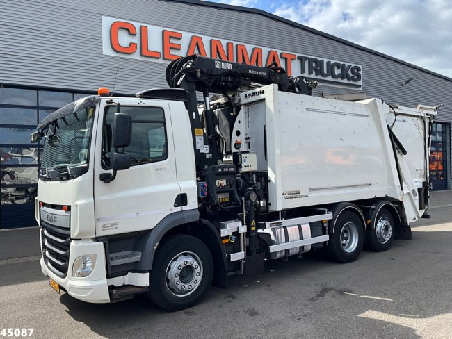 DAF  FAN CF 290 Euro 6 Hiab 21 Tonmeter laadkraan Just 166.914 km! (1)