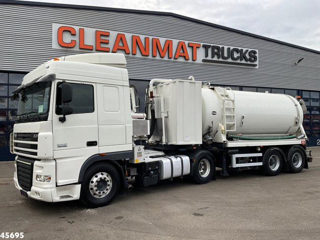 DAF  FT 105 XF 460 Just 196.550 km + IPSAM 18m³ Combi oplegger (0)