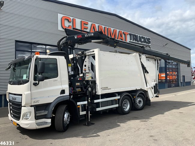 DAF  FAN CF 290 Euro 6 Hiab 21 Tonmeter laadkraan (0)