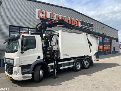 DAF FAN CF 290 Euro 6 Hiab 21 Tonmeter laadkraan