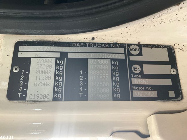 DAF  FAN CF 290 Euro 6 Hiab 21 Tonmeter laadkraan (30)