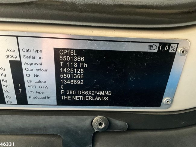 Scania  P 280 CNG Euro 6 VDL Translift zijlader Just 107.485 km! (26)
