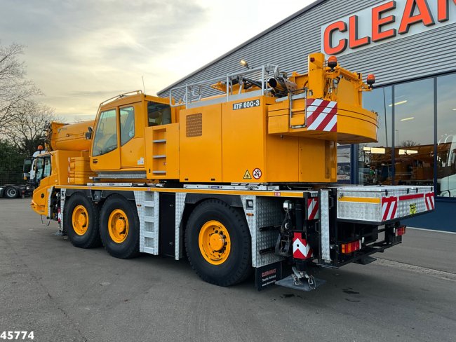 Tadano  ATF 60G-3 6x6x6 All-terrain / Mobiele kraan + Fly-Jib, 60 Ton (3)