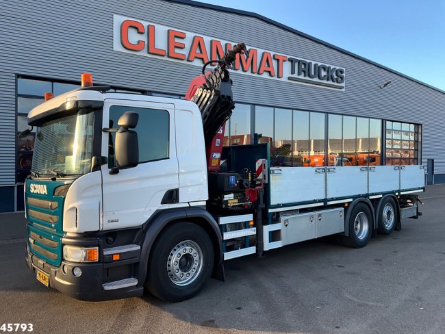 Scania  P 320 Euro 6 HMF 26 Tonmeter laadkraan (1)
