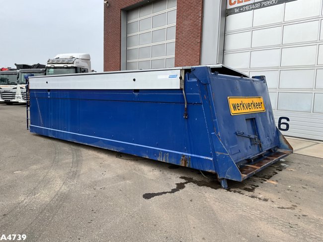 Container 21m³ met Hydraulische milieukleppen   (1)