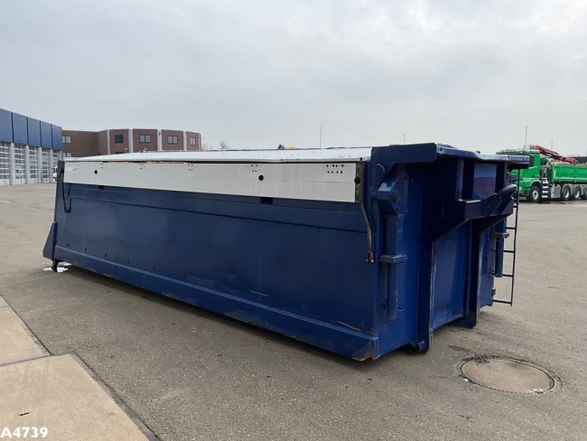 Container 21m³ met Hydraulische milieukleppen   (2)