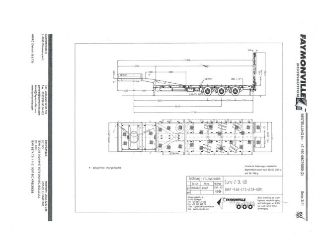 Faymonville  Euromax 3-assige dieplader (10)