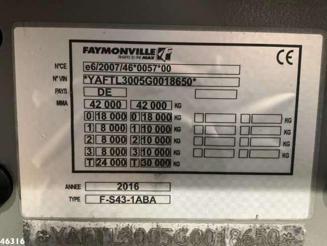 Faymonville  Euromax 3-assige dieplader met gestuurde assen (24)