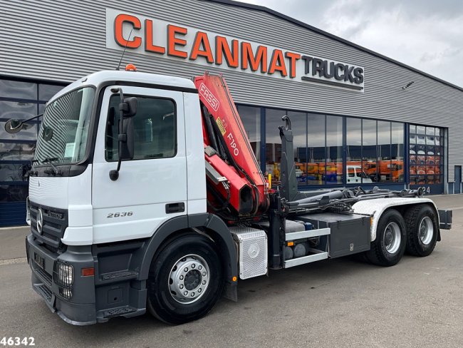 Mercedes-Benz  Actros 2636 Fassi 19 Tonmeter laadkraan (1)