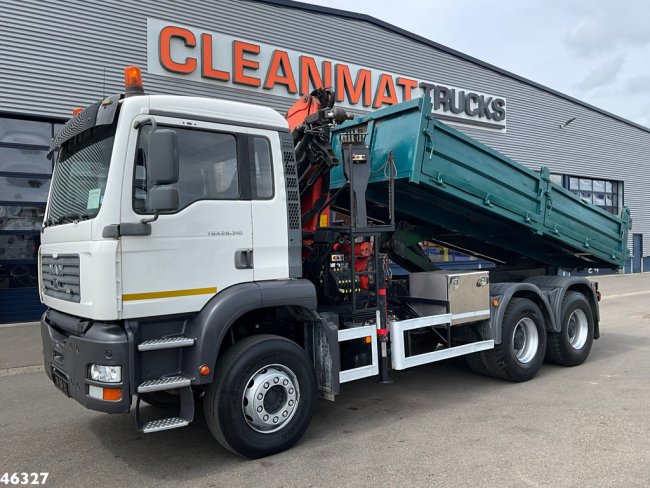 MAN  TGA 26.430 6x4 Palfinger 15 Tonmeter laadkraan (1)