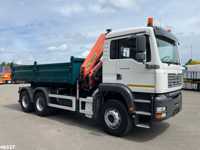 MAN  TGA 26.430 6x4 Palfinger 15 Tonmeter laadkraan (5)
