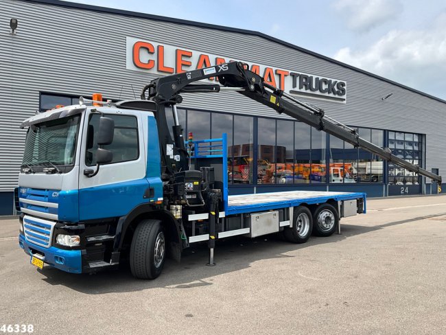 DAF  FAN 85 CF 360 Euro 5 Hiab 28 Tonmeter laadkraan (0)