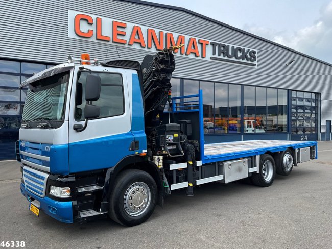 DAF  FAN 85 CF 360 Euro 5 Hiab 28 Tonmeter laadkraan (1)