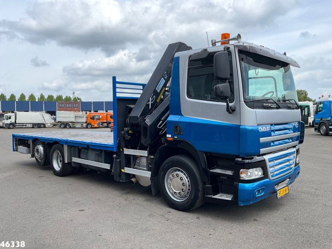 DAF  FAN 85 CF 360 Euro 5 Hiab 28 Tonmeter laadkraan (2)