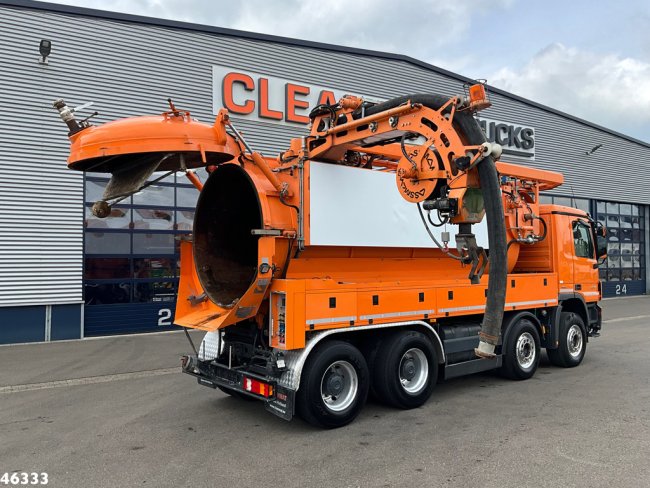Mercedes-Benz  Actros 3241 8x4 AssMann 14,5 m³ kolkenzuiger (0)