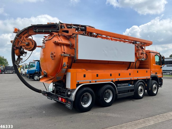 Mercedes-Benz  Actros 3241 8x4 AssMann 14,5 m³ kolkenzuiger (4)