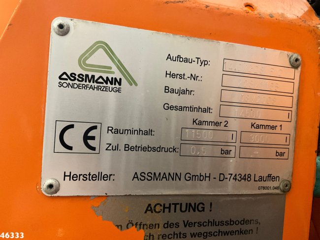 Mercedes-Benz  Actros 3241 8x4 AssMann 14,5 m³ kolkenzuiger (25)