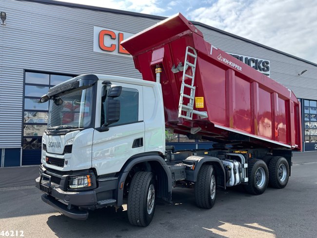 Scania  P 420 8x4 Euro 6 Full steel suspension Mining tipper 24m³ (0)