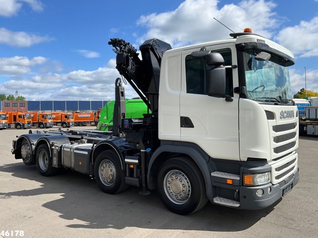 Scania  G 450 8x2 Euro 6 HMF 26 Tonmeter laadkraan (2)