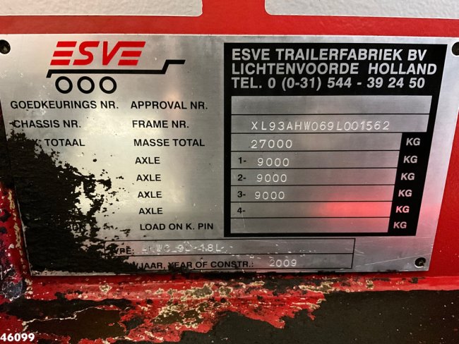 E.S.V.E.  3-assige containeraanhangwagen (10)