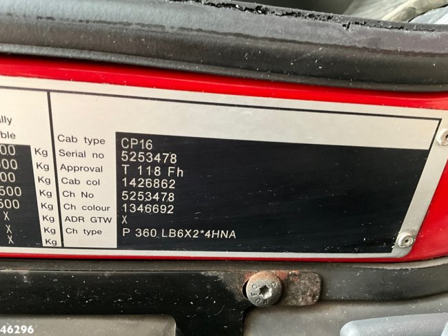 Scania  P 360 6x2 Chassis cabine with PTO (21)