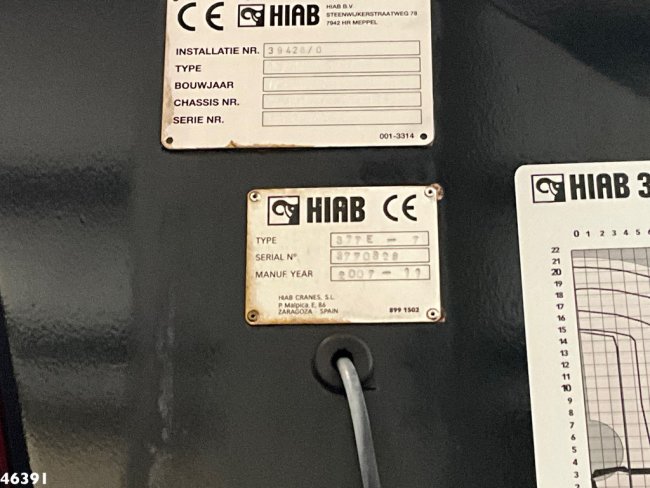 DAF  FAN 85 CF 360 Hiab 37 Tonmeter laadkraan Just 15.997 km! (35)