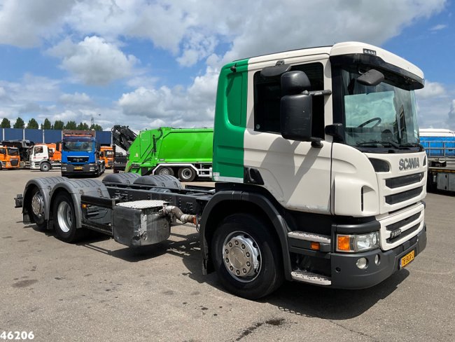 Scania  P 250 Euro 6 Chassis cabine with PTO Just 232.104 km! (5)
