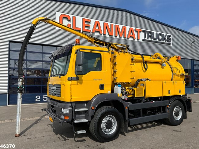 MAN  TGM 18.240 4x4 Bekker Lagram kolkenzuiger Just 53.487 km! (1)